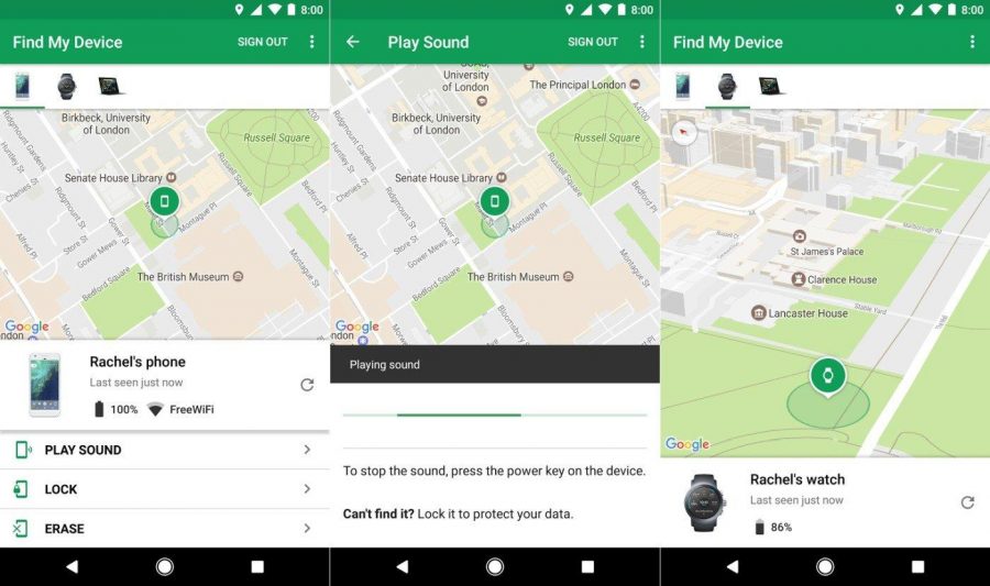 Find My Device by Android