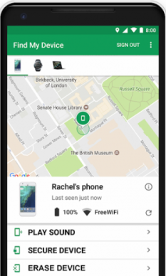 find my device app