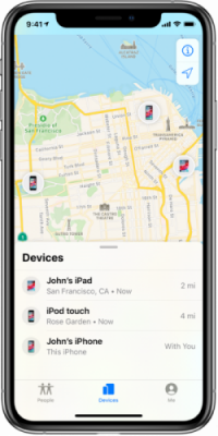 find my iphone app