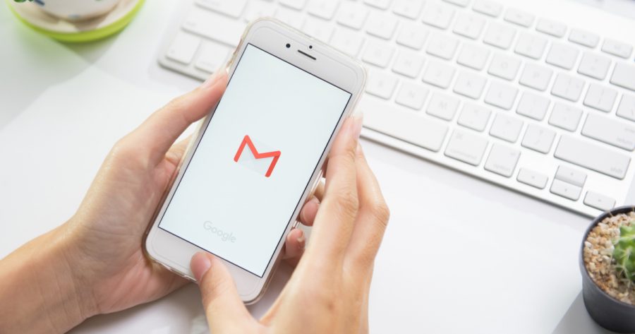 gmail account on iphone